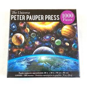 The Universe Peter Pauper Press Puzzle 1000 Pcs New Sealed